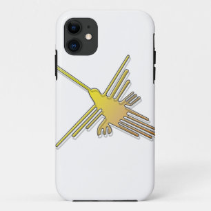 Capa Para iPhone Da Case-Mate Ouro Nazca Lines Hummingbird
