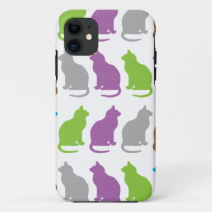 Capa Para iPhone Da Case-Mate Padrão colorido de gatos