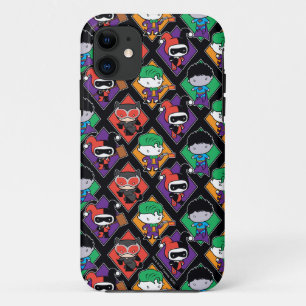 Capa Para iPhone Da Case-Mate Padrão da Liga da Justiça de Chibi Villain
