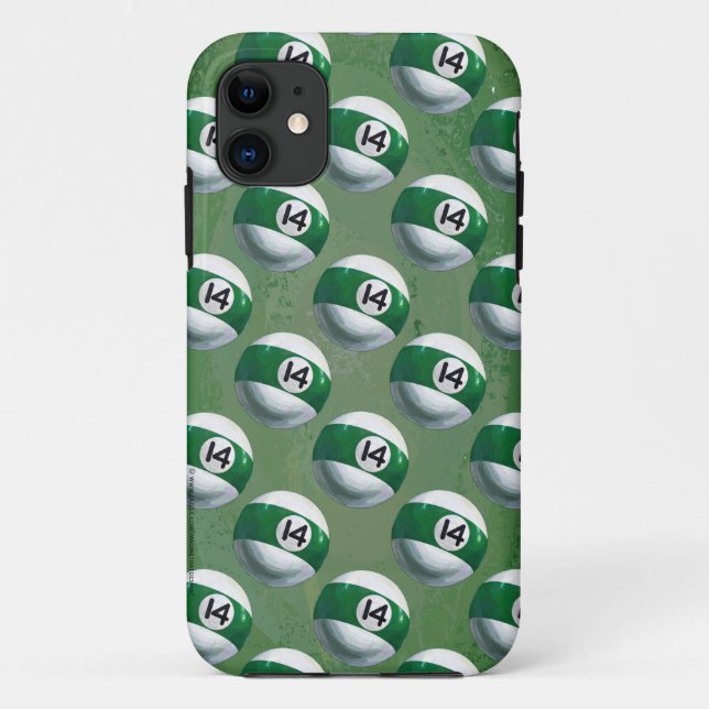 Capa Para iPhone Da Case-Mate Padrão de 14 Ball pintado (Verso)