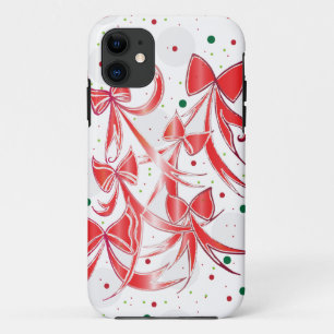 Capa Para iPhone Da Case-Mate Padrão de arcos de canas balneares de Natal