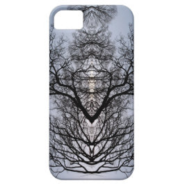 Capa Para iPhone Da Case-Mate Padrão de árvore silhuetada e céu azul