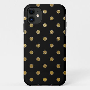 Capa Para iPhone Da Case-Mate padrão de bolinhas de ouro impresso