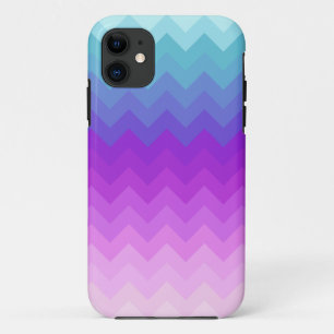 Capa Para iPhone Da Case-Mate Padrão de Chevron do Pastel Ombre