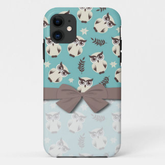 Capa Para iPhone Da Case-Mate padrão de corujas brancas de neve fofa