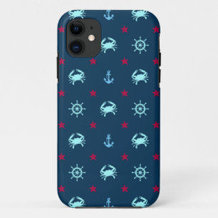 Capa Para iPhone Da Case-Mate Padrão de estrela náutica