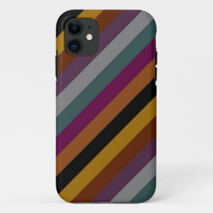 Capa Para iPhone Da Case-Mate Padrão de Faixa de Cor Retroativa 2