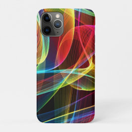 Capa Para iPhone Da Case-Mate Padrão de Fitas Digitais Multicoloridas
