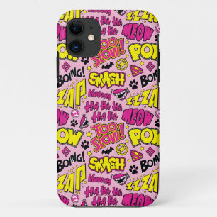 Capa Para iPhone Da Case-Mate Padrão de frases e logotipos em quadrinhos do Chi