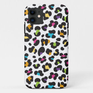 Capa Para iPhone Da Case-Mate padrão de impressão do leopardo-arco-íris funk