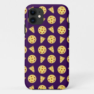 Capa Para iPhone Da Case-Mate Padrão de pizza roxa