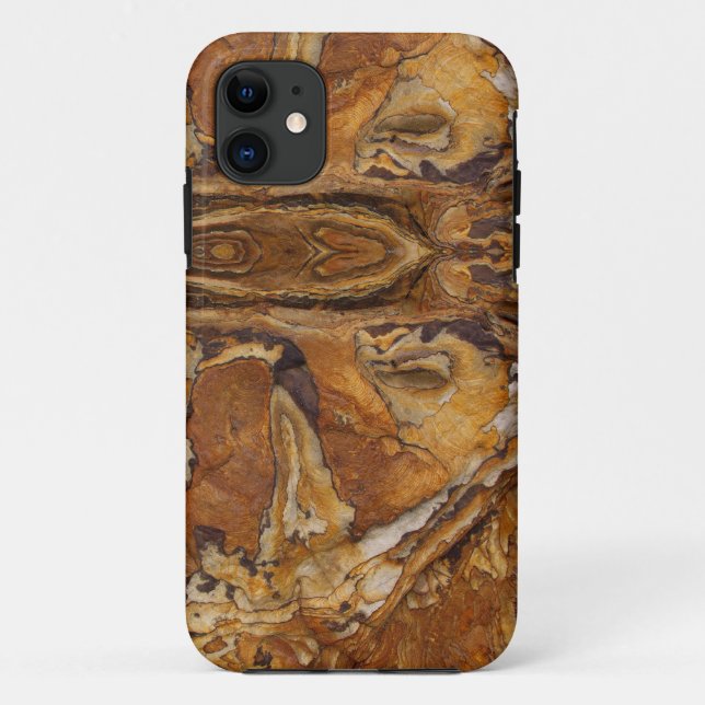 Capa Para iPhone Da Case-Mate padrão de rock de arenito (Verso)