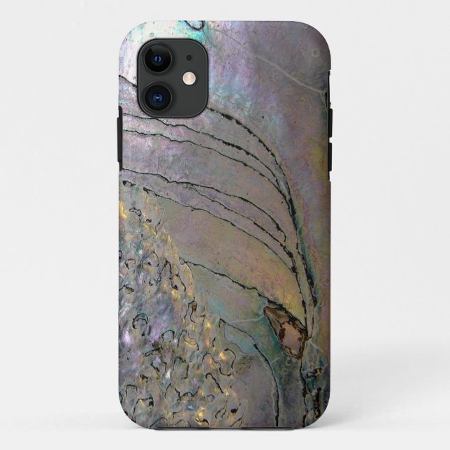 Capa Para iPhone Da Case-Mate Padrão de Shell do Mar de Abalone (Verso)