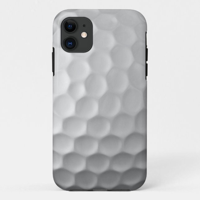 Capa Para iPhone Da Case-Mate Padrão de Textura da Bola de Golf Diminui (Verso)
