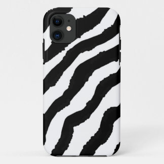 Capa Para iPhone Da Case-Mate Padrão de Zebra Preto e Branco