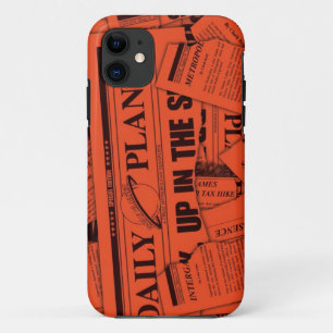 Capa Para iPhone Da Case-Mate Padrão Diário do Planeta - Vermelho