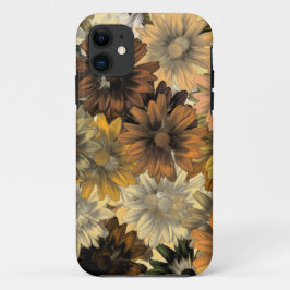 Capa Para iPhone Da Case-Mate Padrão floral castanho