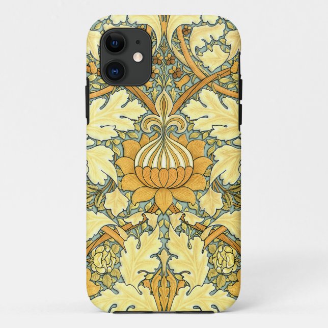 Capa Para iPhone Da Case-Mate Padrão floral rico William Morris (Verso)