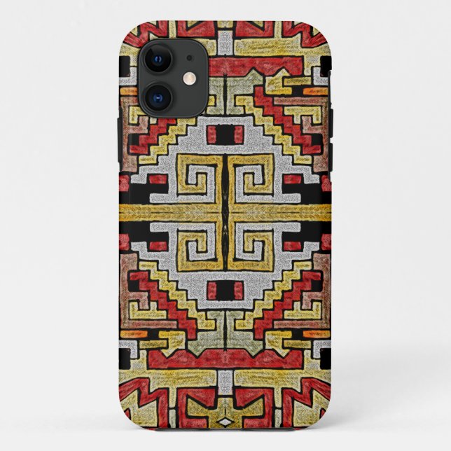 Capa Para iPhone Da Case-Mate Padrão Geométrico Tribal/Étnico (Verso)