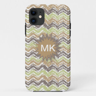 Capa Para iPhone Da Case-Mate Padrão Melon Brandy Scribble ZigZag