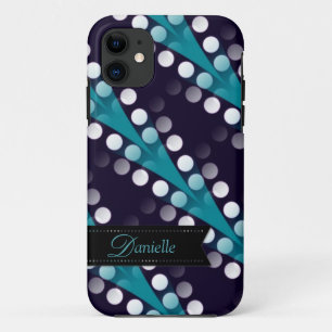 Capa Para iPhone Da Case-Mate Padrão moderno de Teal Tribal iPhone 5 Case-mate