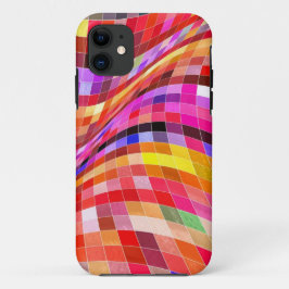 Capa Para iPhone Da Case-Mate Padrão Quadrado Psicodélico
