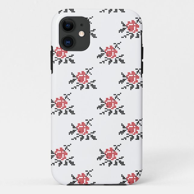 Capa Para iPhone Da Case-Mate padrão rosa (Verso)