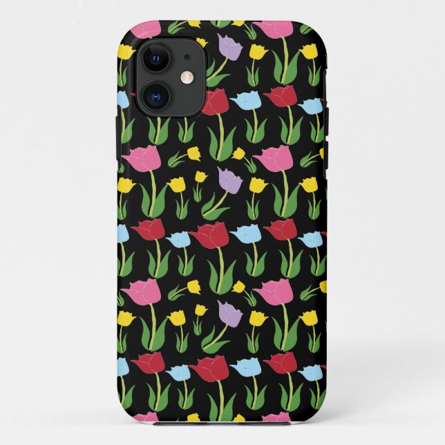 Capa Para iPhone Da Case-Mate Padrões Tulip (Verso)