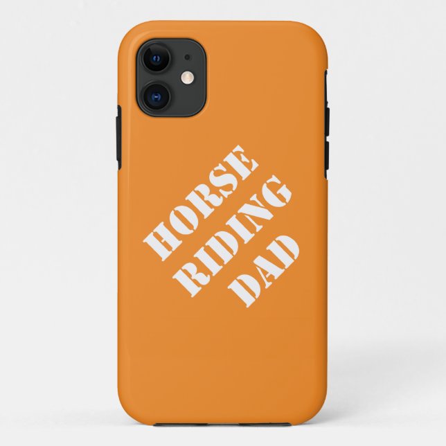 Capa Para iPhone Da Case-Mate Pai Cavalo Oferece Ideias Pais Que Cavalam Cavalos (Verso)
