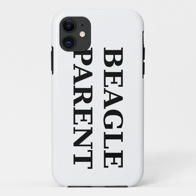 Capa Para iPhone Da Case-Mate pai do beagle (Verso)