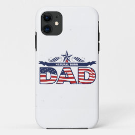 Capa Para iPhone Da Case-Mate Pai, pai, um pai nascido natural