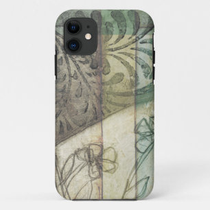 Capa Para iPhone Da Case-Mate Painel de Jardim com Folhas, Flores e Grama