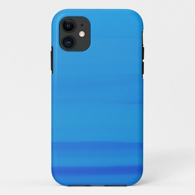 Capa Para iPhone Da Case-Mate Paint Blue Background (Verso)