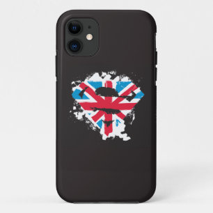 Capa Para iPhone Da Case-Mate Paint Strokes British S-Shield