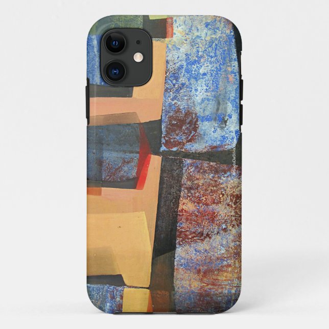 Capa Para iPhone Da Case-Mate Paisagem abstrata de Potosi Bolívia 33.3x18 (Verso)
