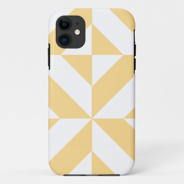 Capa Para iPhone Da Case-Mate Pale Melon Geométrico Deco Cube (Verso)