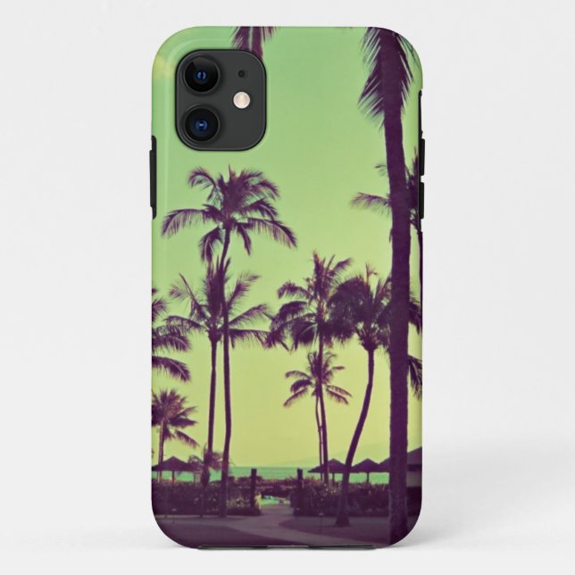 Capa Para iPhone Da Case-Mate Palmeira calma (Verso)