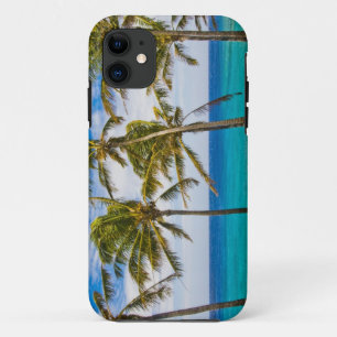 Capa Para iPhone Da Case-Mate Palmeiras de coco (Cocos nucifera) balançando ao