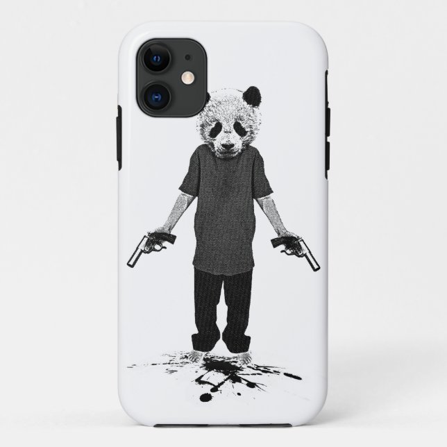 Capa Para iPhone Da Case-Mate Panda do assassino (Verso)