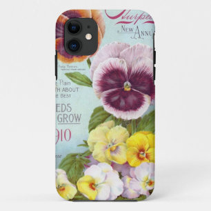 Capa Para iPhone Da Case-Mate Pansies do vintage