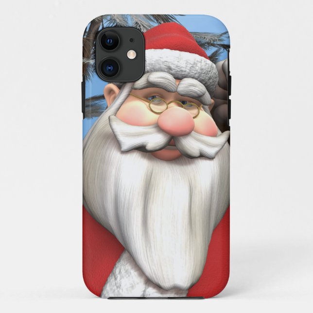 Capa Para iPhone Da Case-Mate Papai Noel (Verso)