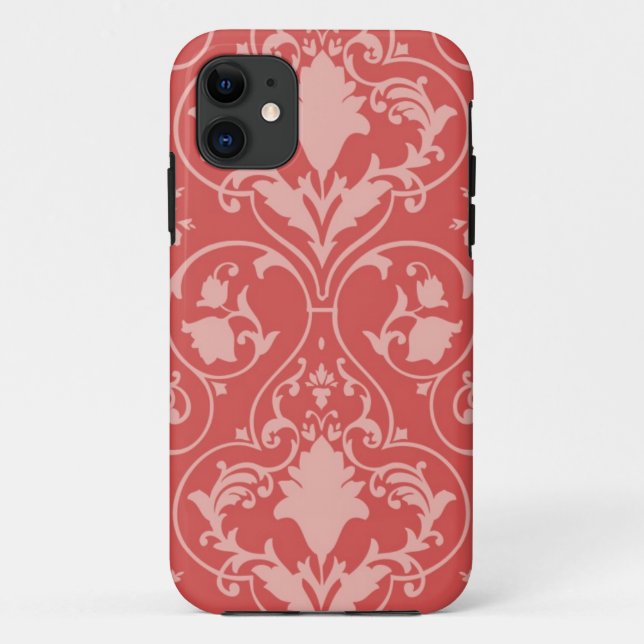 Capa Para iPhone Da Case-Mate Papel de parede antigo do rolo (Verso)