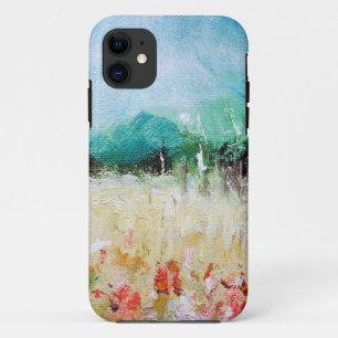 Capa Para iPhone Da Case-Mate Papoilas em um cartão da identificação do iPhon