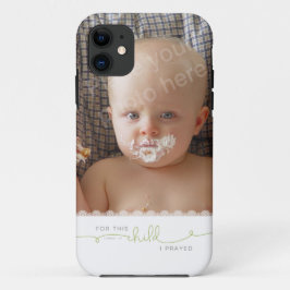 Capa Para iPhone Da Case-Mate Para esta Criança, Rezei - 1 Samuel 1:27