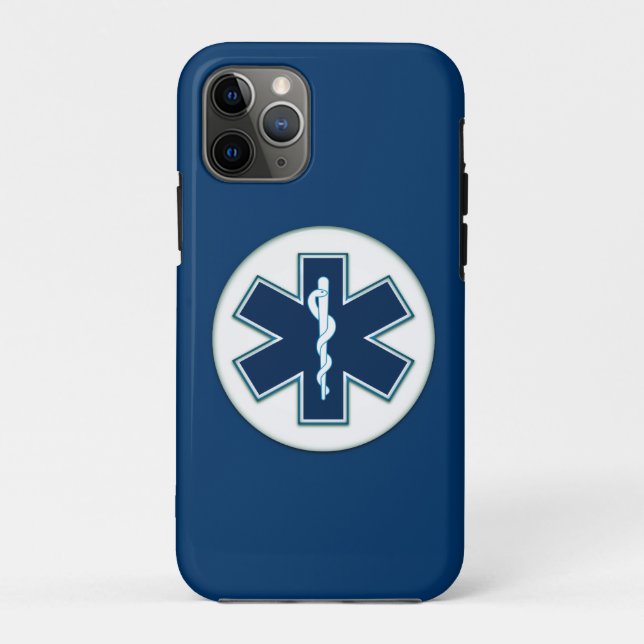 Capa Para iPhone Da Case-Mate paramédico EMT EMS (Verso)
