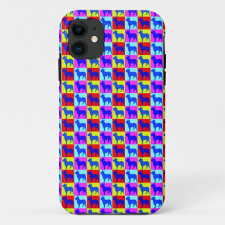 Capa Para iPhone Da Case-Mate Parede azul da cor de Heelers