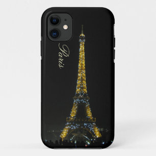 Capa Para iPhone Da Case-Mate Paris, torre Eiffel à noite Case