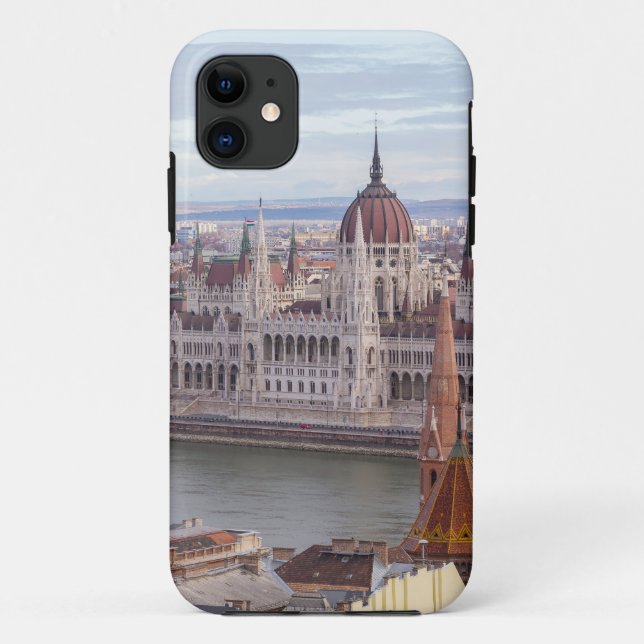 Capa Para iPhone Da Case-Mate Parlamento húngaro Budapeste por dia (Verso)