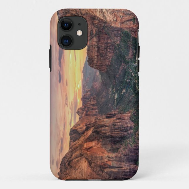 Capa Para iPhone Da Case-Mate Parque nacional da garganta de Zion (Verso)