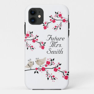Capa Para iPhone Da Case-Mate Pássaros futuros da Sra. Noiva Ser Casamento